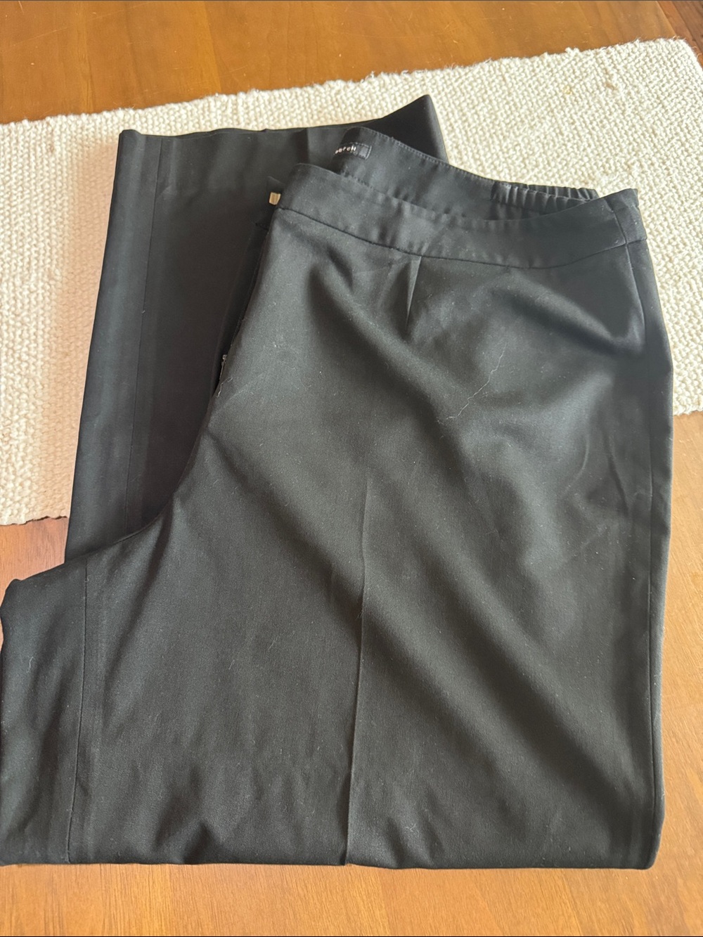 Jones New York Stretch Wide Leg Trousers